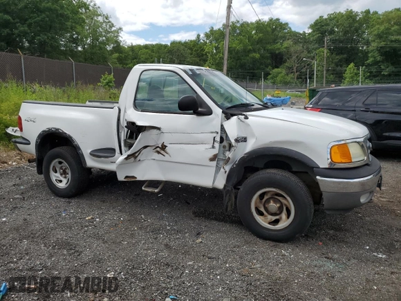 2004 Ford F-150 with VIN 2FTRF08294CA16417, listed as a Copart auction lot 58192935 with 233,414 mi miles and Salvage title. Bid and sale history available at DreamBid. Image 4.