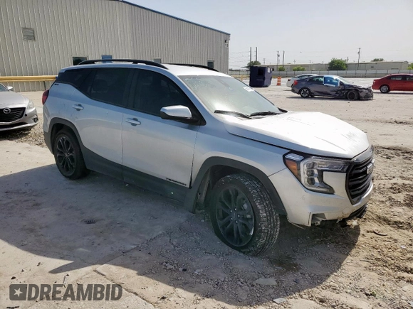 2022 GMC Terrain SLE с VIN 3GKALMEV9NL262444, выставлен на аукционе Copart как лот 56819785 с пробегом 41 298 миль миль и Списание • Salvage title. История ставок и продаж доступна на DreamBid. Изображение 4.