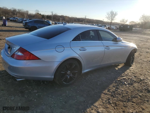 2008 Mercedes-Benz CLS-Class 5.5L with VIN WDDDJ72X28A115809, listed as a Copart auction lot 49288705 with 179,295 mi miles and Salvage Title. Bid and sale history available at carsss.com. Image 3.