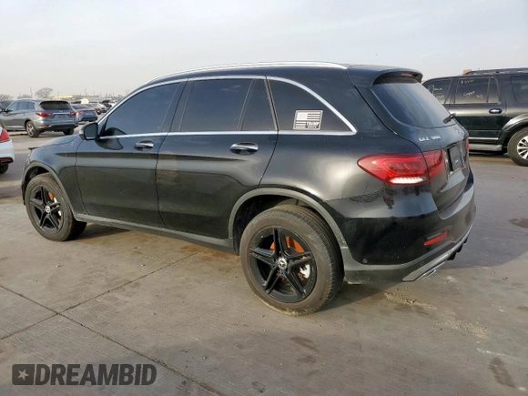 2022 Mercedes-Benz GLC 300 with VIN W1N0G8EB4NV344065, listed as a Copart auction lot 48241895 with 22,024 mi miles and Salvage Title. Bid and sale history available at DreamBid. Image 2.
