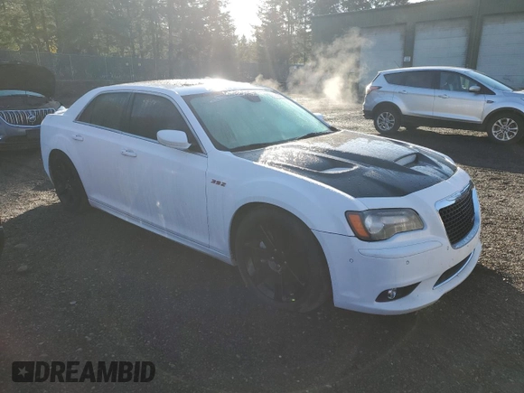 2012 Chrysler 300 SRT8 with VIN 2C3CCAFJXCH800416, listed as a Copart auction lot 77281254 with 182,398 mi miles and Clean Title. Bid and sale history available at carsss.com. Image 4.