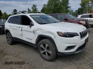 2019 Jeep Cherokee Limited z VIN 1C4PJMDN5KD148701, wystawiony jako Copart lot #56031085 z przebiegiem 118 988 mil mil oraz Szkoda całkowita • Salvage title. Historia ofert i sprzedaży dostępna na DreamBid. Obrazek 4.