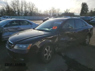 2006 Hyundai Sonata GLS with VIN 5NPEU46F36H121386, listed as a Copart auction lot 84262414 with Not Provided miles and Salvage Title. Bid and sale history available at DreamBid. Image 1.