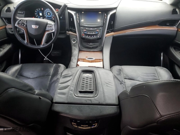 2017 Cadillac Escalade Premium Luxury with VIN 1GYS4CKJ2HR208757, listed as a Copart auction lot 47760345 with 86,317 mi miles and Salvage Title. Bid and sale history available at carsss.com. Image 8.