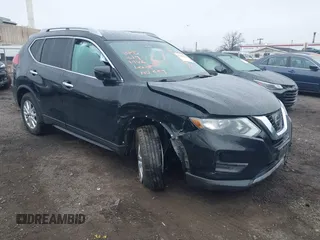 2017 Nissan Rogue SL with VIN 5N1AT2MV7HC852980, listed as a IAAI auction lot 41847141 with 108,937 mi miles. Bid and sale history available at carsss.com. Image 1.
