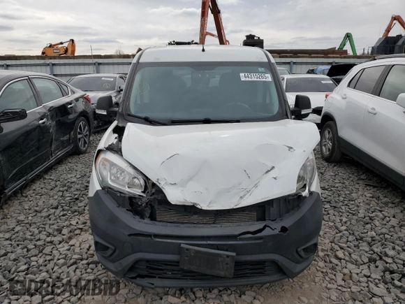 2019 Ram ProMaster City Cargo Tradesman with VIN ZFBHRFABXK6N78511, listed as a Copart auction lot 44315265 with 164,726 mi miles and Salvage Title. Bid and sale history available at carsss.com. Image 5.