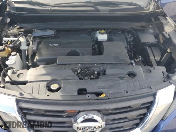 2018 Nissan Pathfinder S with VIN 5N1DR2MN0JC621033, listed as a Copart auction lot 47786755 with 186,962 mi miles and Clean Title. Bid and sale history available at carsss.com. Image 12.