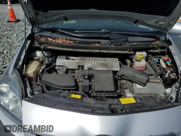 2011 Toyota Prius I with VIN JTDKN3DU1B0303199, listed as a Copart auction lot 53862545 with 172,914 mi miles and Salvage Title. Bid and sale history available at DreamBid. Image 11.