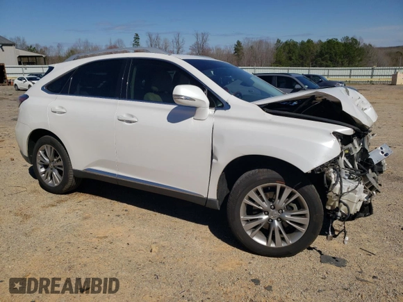2013 Lexus RX 350 with VIN 2T2ZK1BA6DC104402, listed as a Copart auction lot 49395715 with 152,611 mi miles and Salvage Title. Bid and sale history available at DreamBid. Image 4.