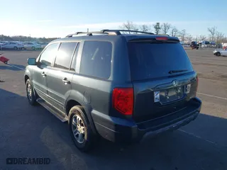 2005 Honda Pilot EX-L with NAVI with VIN 2HKYF18745H564639, listed as a IAAI auction lot 41767115 with 143,725 mi miles. Bid and sale history available at carsss.com. Image 3.