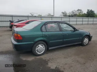 1999 Honda Civic VP z VIN 2HGEJ6619XH585514, wystawiony jako Copart lot #55683885 z przebiegiem 76 596 mil mil oraz Szkoda całkowita • Salvage title. Historia ofert i sprzedaży dostępna na DreamBid. Obrazek 3.