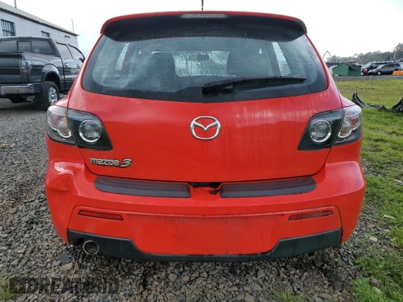 2007 Mazda 3 S Sport with VIN JM1BK144X71707732, listed as a Copart auction lot 68311174 with Not Provided miles and Salvage Title. Bid and sale history available at DreamBid. Image 6.