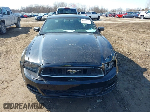 2013 Ford Mustang V6 with VIN 1ZVBP8AM3D5235860, listed as a IAAI auction lot 41778077 with 163,671 mi miles and . Bid and sale history available at DreamBid. Image 12.