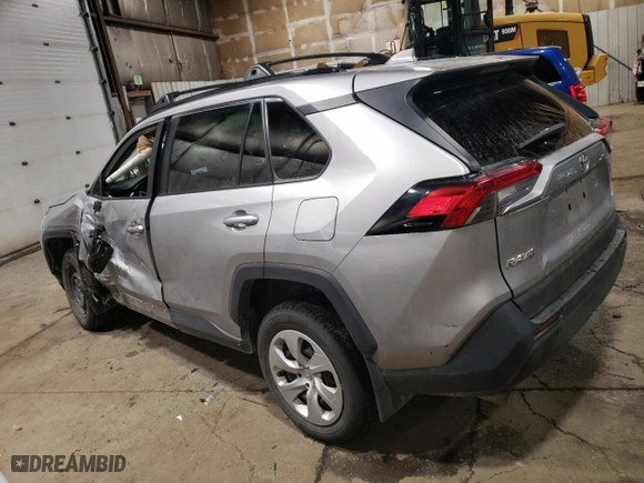 2019 Toyota RAV4 LE with VIN 2T3G1RFV7KC053703, listed as a Copart auction lot 80977994 with 51,028 mi miles and Salvage Title. Bid and sale history available at carsss.com. Image 2.
