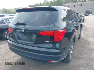 2016 Honda Pilot EX-L with VIN 5FNYF6H53GB070382, listed as a IAAI auction lot 39476567 with 83,741 mi miles and . Bid and sale history available at DreamBid. Image 4.