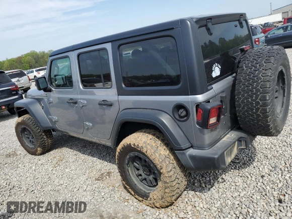 2018 Jeep Wrangler Unlimited Sport S z VIN 1C4HJXDG5JW138664, wystawiony jako Copart lot #52704185 z przebiegiem Nie podano mil oraz Szkoda całkowita • Salvage title. Historia ofert i sprzedaży dostępna na DreamBid. Obrazek 2.
