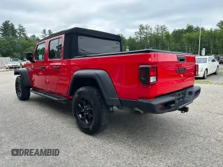 2020 Jeep Gladiator Sport S with VIN 1C6HJTAG7LL126346, listed as a Copart auction lot 64499175 with 147,236 mi miles and Clean title. Bid and sale history available at DreamBid. Image 3.