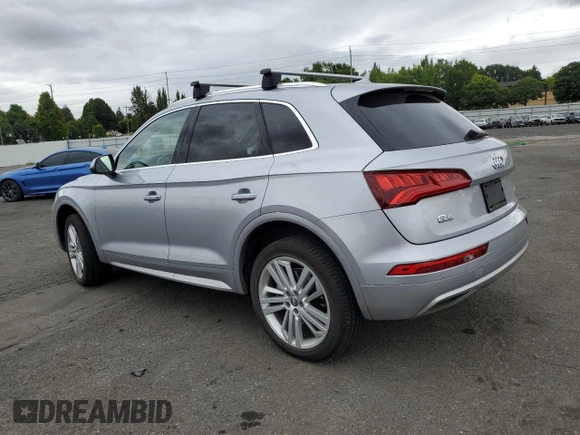 2018 Audi Q5 Prestige with VIN WA1CNAFYXJ2087049, listed as a Copart auction lot 68697904 with 37,196 mi miles and Salvage Title. Bid and sale history available at carsss.com. Image 2.