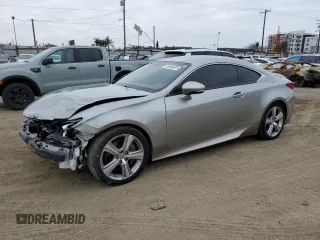 2016 Lexus RC 200t F Sport with VIN JTHHA5BC2G5001750, listed as a Copart auction lot 50940675 with 80,545 mi miles and Salvage Title. Bid and sale history available at DreamBid. Image 1.