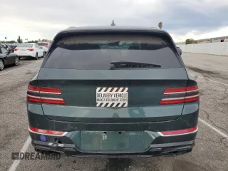 2023 Genesis GV80 with VIN KMUHCESC5PU137756, listed as a Copart auction lot 81332203 with 2,984 mi miles and Salvage title. Bid and sale history available at DreamBid. Image 6.