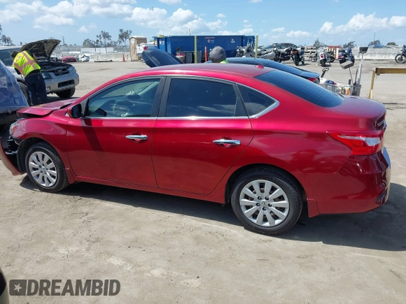 2017 Nissan Sentra S with VIN 3N1AB7AP6HY404508, listed as a IAAI auction lot 41943134 with 54,649 mi miles and . Bid and sale history available at carsss.com. Image 15.