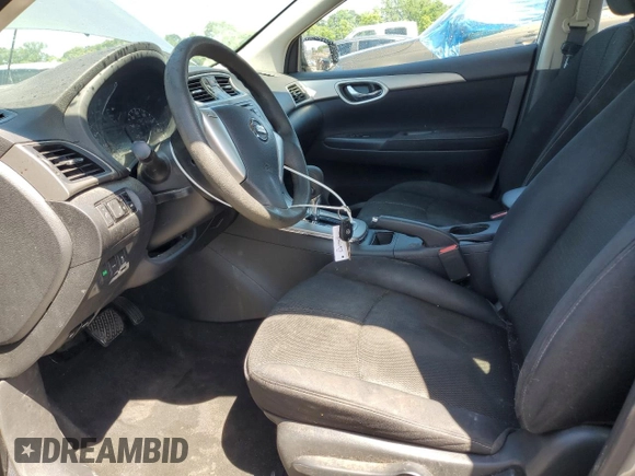 2014 Nissan Sentra SV with VIN 3N1AB7AP5EY270229, listed as a Copart auction lot 60853495 with 86,822 mi miles and Salvage title. Bid and sale history available at DreamBid. Image 7.