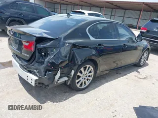 2014 Lexus GS 350 with VIN JTHBE1BLXE5035094, listed as a IAAI auction lot 42496839 with 127,250 mi miles and . Bid and sale history available at DreamBid. Image 4.