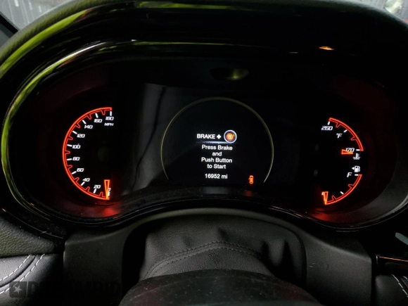 2023 Dodge Durango SRT 392 Premium with VIN 1C4SDJGJ1PC657822, listed as a Copart auction lot 83649154 with 16,952 mi miles and Salvage Title. Bid and sale history available at DreamBid. Image 9.