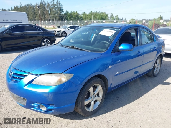2006 Mazda 3 S Grand Touring with VIN JM1BK323561436552, listed as a IAAI auction lot 42218078 with 244,217 mi miles and . Bid and sale history available at DreamBid. Image 2.
