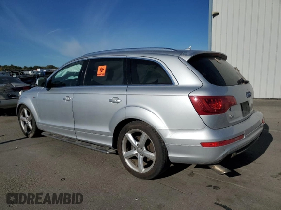 2011 Audi Q7 3.0T S line Prestige with VIN WA1DGBFE8BD003410, listed as a Copart auction lot 75756194 with 0 mi miles and Salvage Title. Bid and sale history available at carsss.com. Image 2.