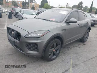 2020 Jaguar E-PACE Checkered Flag Edition with VIN SADF12FX5L1Z87737, listed as a IAAI auction lot 41693995 with 52,100 mi miles. Bid and sale history available at carsss.com. Image 17.