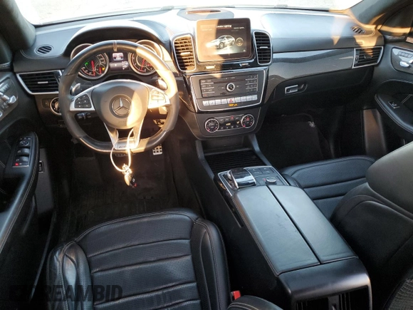 2016 Mercedes-Benz GLE 63 S AMG with VIN 4JGED7FB7GA037168, listed as a Copart auction lot 77898364 with 79,850 mi miles and Salvage title. Bid and sale history available at DreamBid. Image 8.