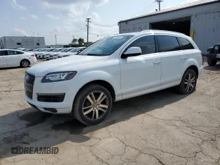 2014 Audi Q7 Premium Plus z VIN WA1LMAFE0ED013013, wystawiony jako Copart lot #60080435 z przebiegiem 134 960 mil mil oraz Czysty tytuł • Clean title. Historia ofert i sprzedaży dostępna na DreamBid. Obrazek 1.