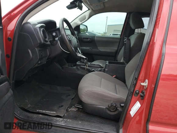 2020 Toyota Tacoma SR with VIN 3TYSX5EN8LT002204, listed as a Copart auction lot 56917255 with 101,968 mi miles and Salvage title. Bid and sale history available at DreamBid. Image 7.