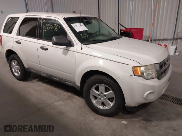 2011 Ford Escape XLS with VIN 1FMCU9C7XBKA40863, listed as a IAAI auction lot 42777301 with 219,848 mi miles and . Bid and sale history available at DreamBid. Image 1.