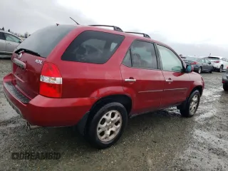 2002 Acura MDX Touring Pkg with VIN 2HNYD18632H542448, listed as a Copart auction lot 84032174 with 177,367 mi miles and Salvage Title. Bid and sale history available at carsss.com. Image 3.
