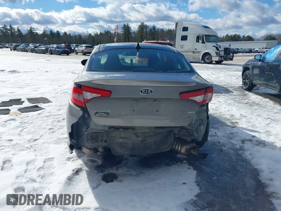 2012 Kia Optima SX with VIN 5XXGR4A66CG005804, listed as a IAAI auction lot 41499342 with 115,808 mi miles and . Bid and sale history available at carsss.com. Image 16.
