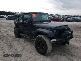 2016 Jeep Wrangler Unlimited Sport with VIN 1C4BJWDG4GL144417, listed as a Copart auction lot 45566405 with 135,865 mi miles and Salvage title. Bid and sale history available at DreamBid. Image 11.