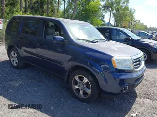 2015 Honda Pilot EX-L z VIN 5FNYF3H57FB014264, wystawiony jako IAAI lot #42126121 z przebiegiem Nie podano mil oraz . Historia ofert i sprzedaży dostępna na DreamBid. Obrazek 1.