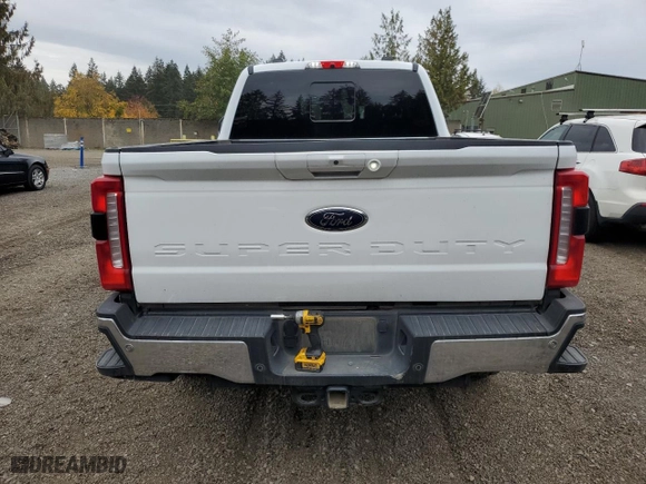 2023 Ford Super Duty F-250 SRW XL with VIN 1FT8W2BN5PEC57304, listed as a Copart auction lot 75605934 with 76,952 mi miles and Salvage Title. Bid and sale history available at carsss.com. Image 6.