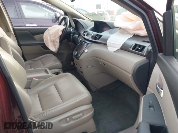 2015 Honda Odyssey Touring Elite with VIN 5FNRL5H9XFB026405, listed as a IAAI auction lot 41780562 with 134,897 mi miles and . Bid and sale history available at DreamBid. Image 5.