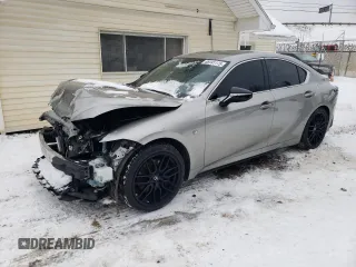 2021 Lexus IS 350 F Sport with VIN JTHGZ1E28M5018371, listed as a Copart auction lot 88141175 with 30,264 mi miles and Salvage Title. Bid and sale history available at DreamBid. Image 1.