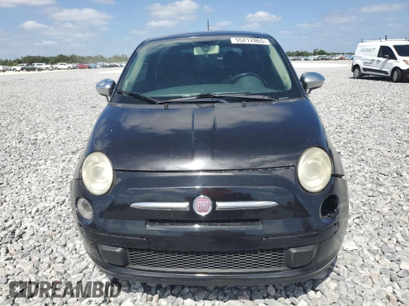 2012 FIAT 500 Pop with VIN 3C3CFFAR4CT106202, listed as a Copart auction lot 55217065 with 124,402 mi miles and Clean Title. Bid and sale history available at carsss.com. Image 5.