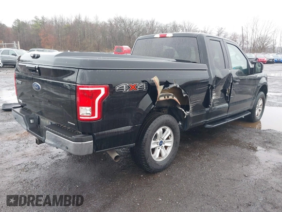 2016 Ford F-150 XLT with VIN 1FTFX1EF9GKF57500, listed as a IAAI auction lot 41852852 with 109,990 mi miles. Bid and sale history available at carsss.com. Image 4.