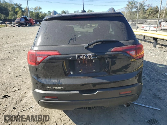 2019 GMC Acadia SLT with VIN 1GKKNMLA7KZ289709, listed as a Copart auction lot 75533374 with 125,246 mi miles and Salvage Title. Bid and sale history available at carsss.com. Image 6.