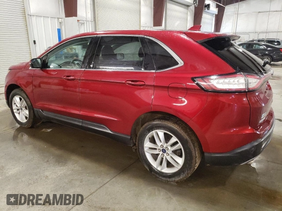 2015 Ford Edge SEL with VIN 2FMTK4J83FBC20884, listed as a Copart auction lot 51409995 with 75,600 mi miles and Salvage Title. Bid and sale history available at carsss.com. Image 2.