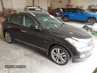 2015 Infiniti QX50 z VIN JN1BJ0HR1FM770088, wystawiony jako IAAI lot #42289675 z przebiegiem 111 563 mil mil oraz . Historia ofert i sprzedaży dostępna na DreamBid. Obrazek 1.