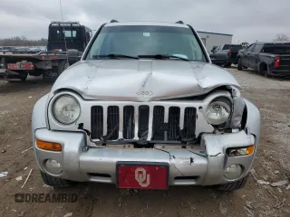 2004 Jeep Liberty Limited with VIN 1J4GK58K44W209296, listed as a Copart auction lot 86825864 with 119,766 mi miles and Salvage Title. Bid and sale history available at DreamBid. Image 5.