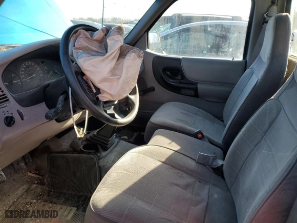 1995 Ford Ranger Splash with VIN 1FTCR10A0SUB77693, listed as a Copart auction lot 81871224 with 247,172 mi miles and Salvage Title. Bid and sale history available at carsss.com. Image 7.