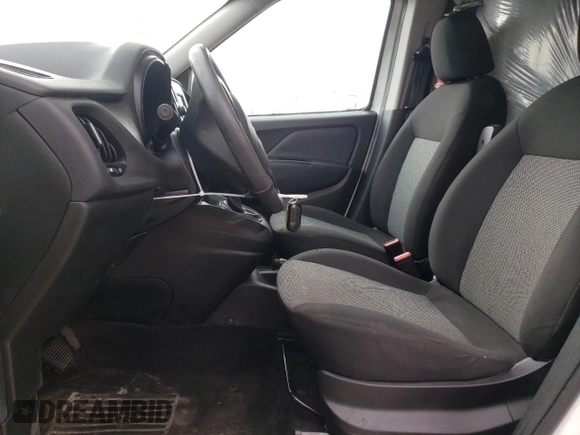 2018 Ram ProMaster City Cargo Tradesman with VIN ZFBERFAB9J6L61209, listed as a Copart auction lot 53800685 with 122,304 mi miles and Clean Title. Bid and sale history available at DreamBid. Image 7.